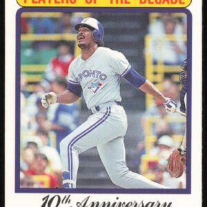 1990 Fleer George Bell #628 (Front)