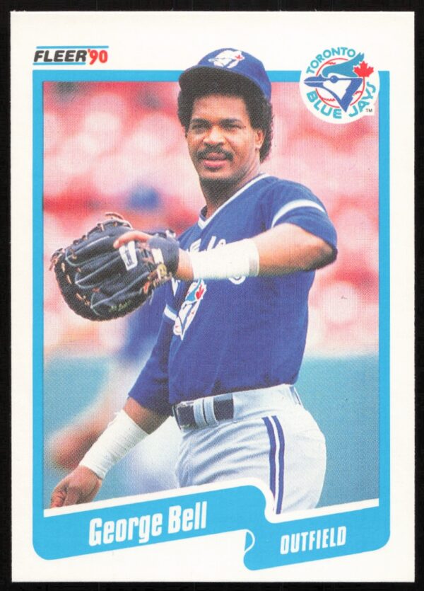 1990 Fleer George Bell #76 (Front)