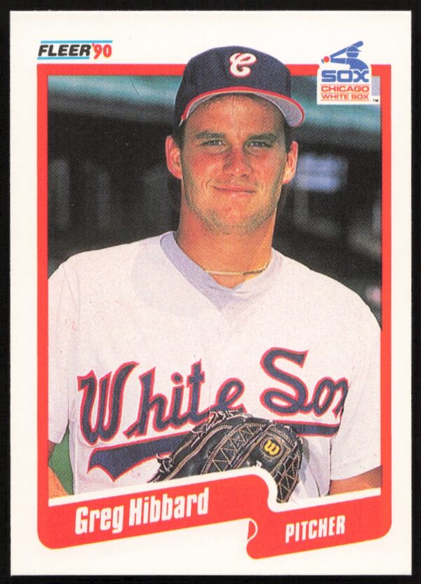 1990 Fleer Greg Hibbard #534 (Front)