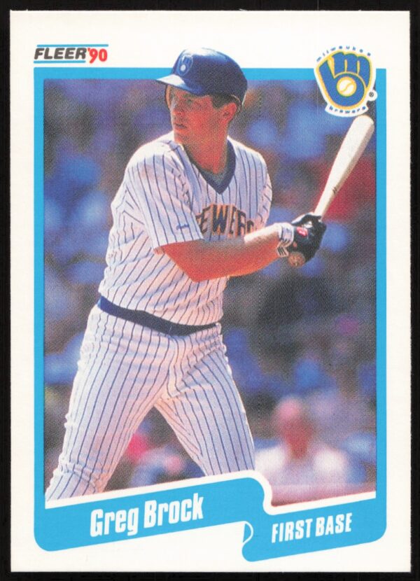 1990 Fleer Greg Minton #140 (Front)