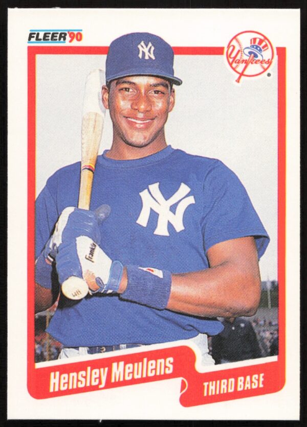 1990 Fleer Hensley Meulens #449 (Front)