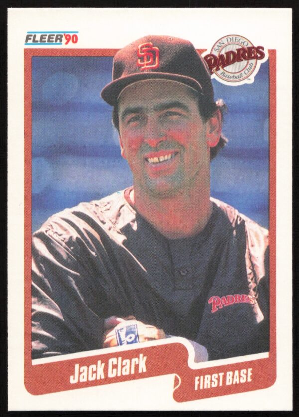 1990 Fleer Jack Clark #152 (Front)