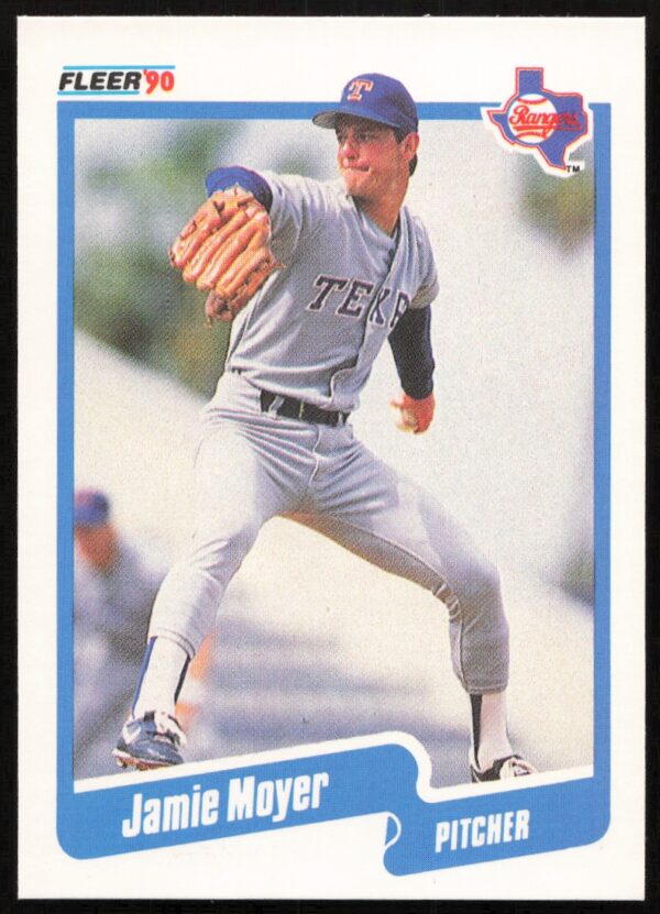 1990 Fleer Jamie Moyer #307 (Front)