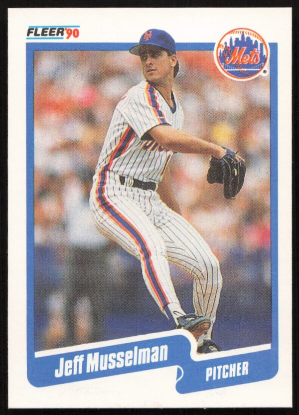 1990 Fleer Jeff Musselman #212 (Front)