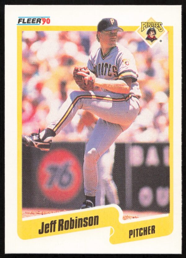 1990 Fleer Jeff Robinson #479 (Front)