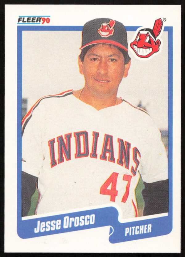 1990 Fleer Jesse Orosco #500 (Front)