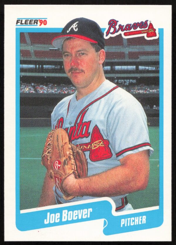 1990 Fleer Joe Boever #577 (Front)