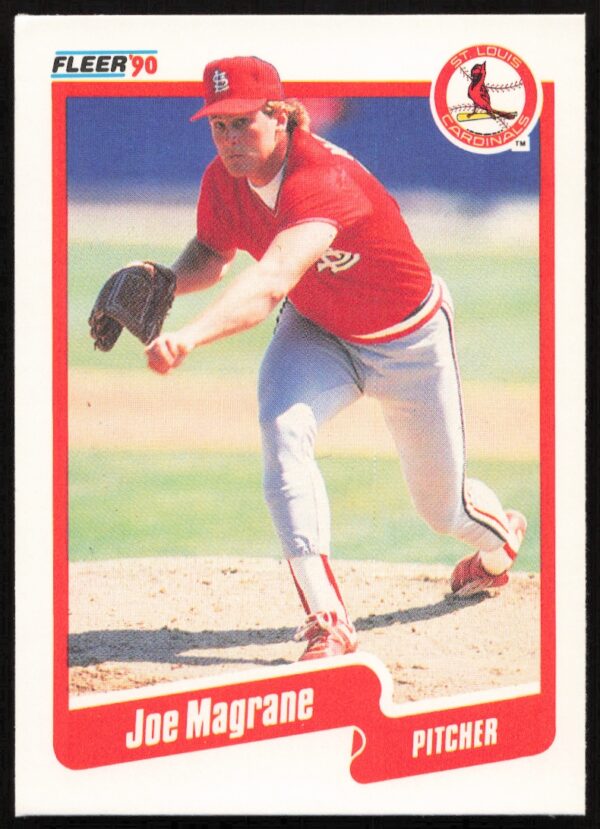 1990 Fleer Joe Magrane #252 (Front)
