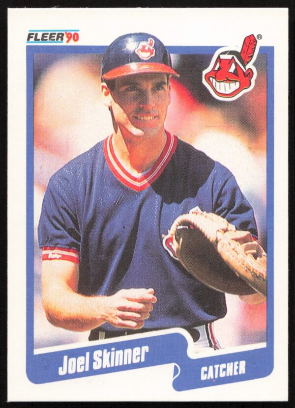 1990 Fleer Joel Skinner #501 (Front)