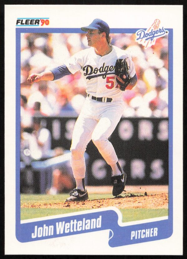 1990 Fleer John Wettleland #411 (Front)