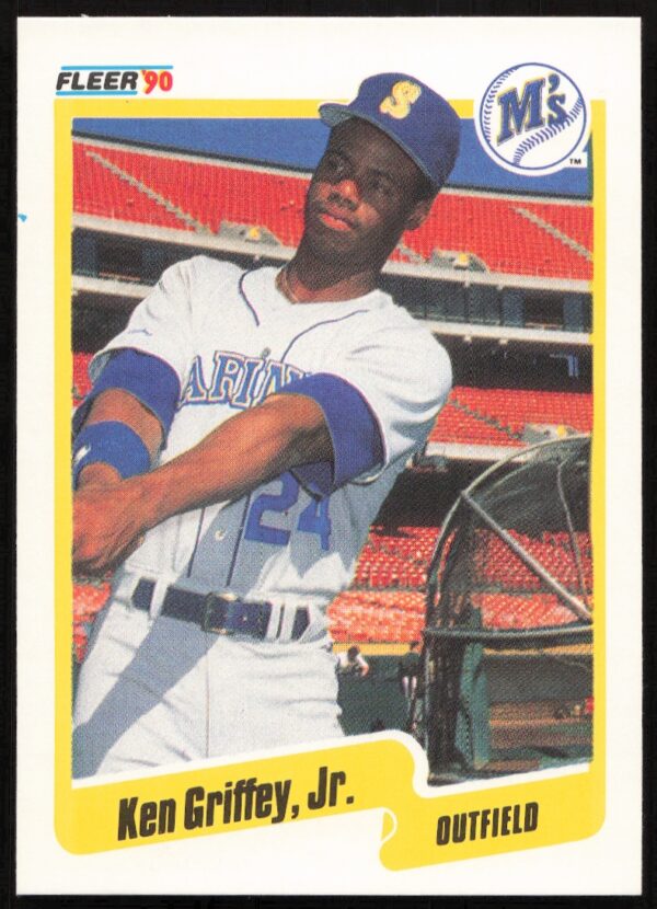 1990 Fleer Ken Griffey Jr. #513 (Front)