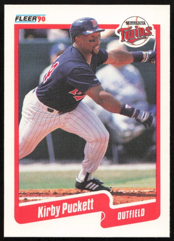 1990 Fleer Kirby Puckett #383 (Front)