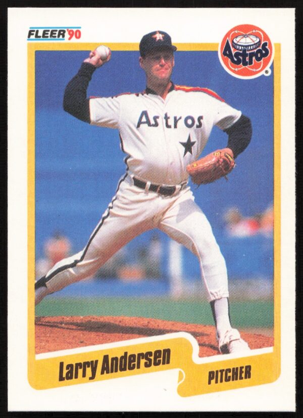 1990 Fleer Larry Anderson #221 (Front)