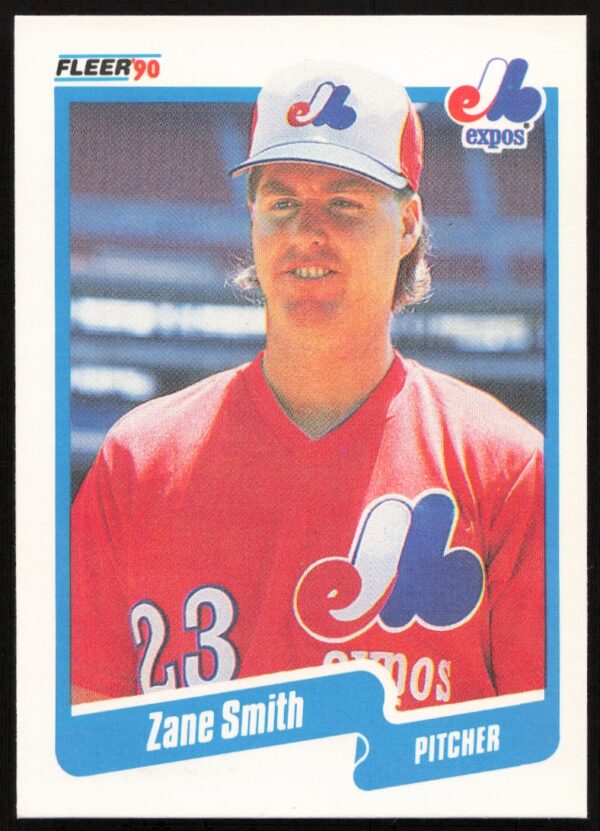 1990 Fleer Lee Smith #287 (Front)