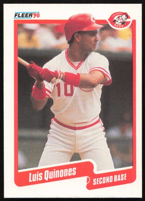 1990 Fleer Luis Quinones #428 (Front)