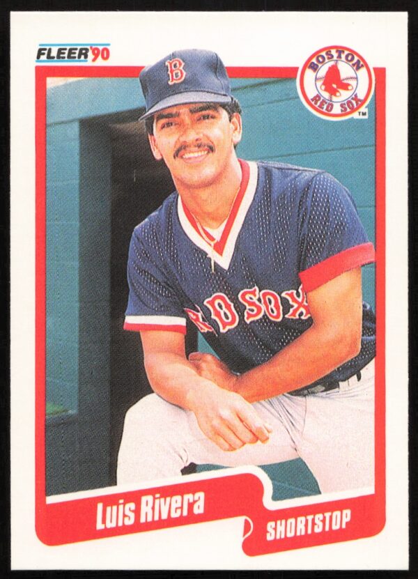 1990 Fleer Luis Rivera #285 (Front)