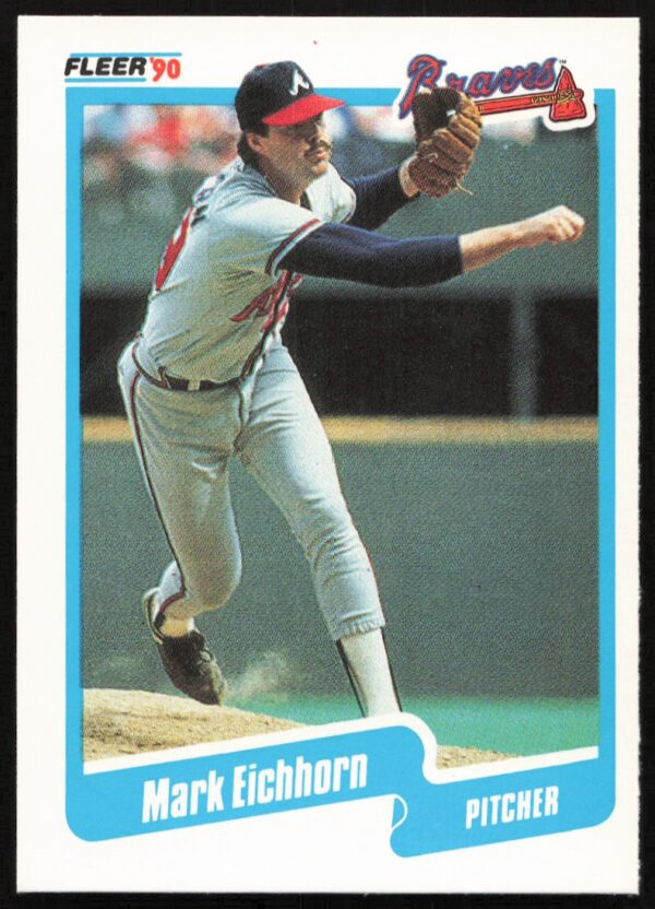 1990 Fleer Mark Eichhorn #580 (Front)