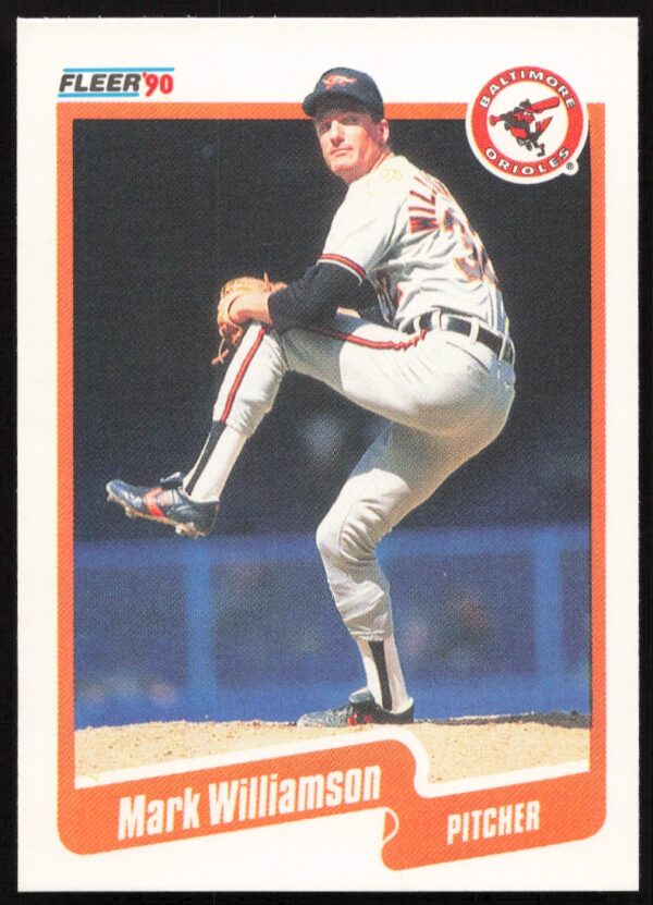 1990 Fleer Mark Williamson #194 (Front)