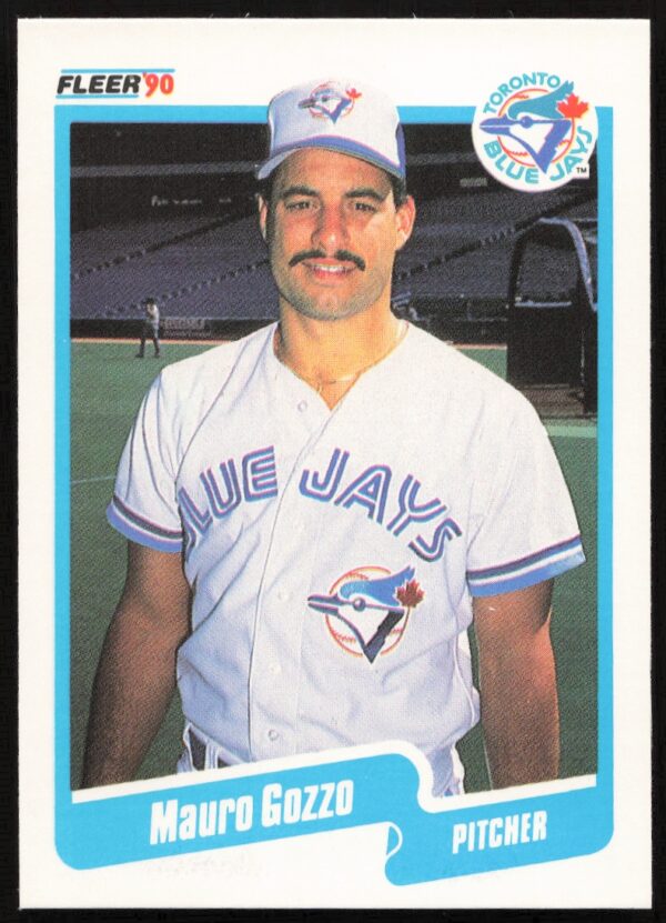 1990 Fleer Mauro Gozzo #82 (Front)