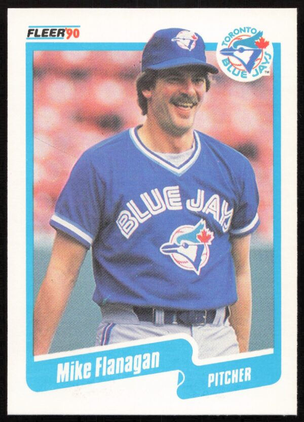 1990 Fleer Mike Flanagan #81 (Front)