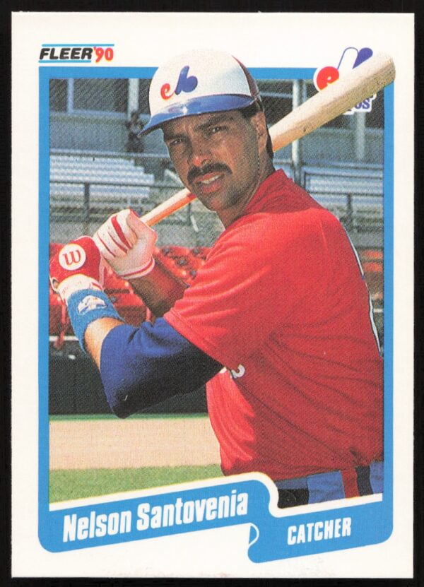 1990 Fleer Nelson Santevenia #360 (Front)