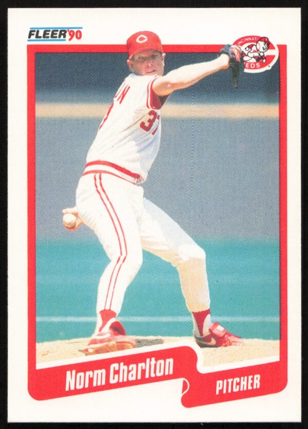 1990 Fleer Norm Charlton #416 (Front)