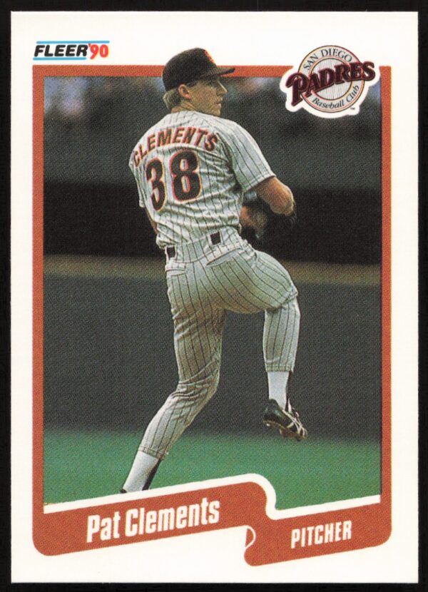 1990 Fleer Pat Clements #153 (Front)