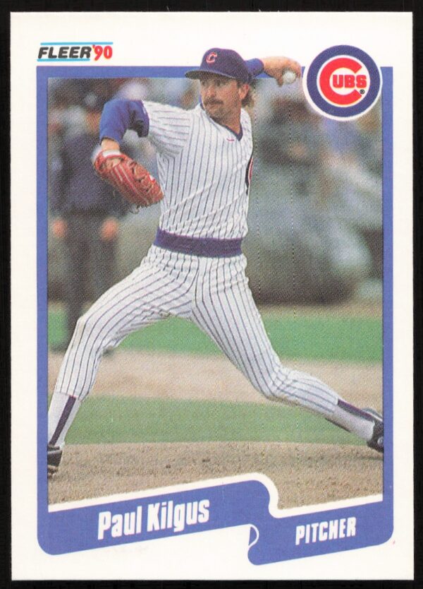 1990 Fleer Paul Kilgus #34 (Front)