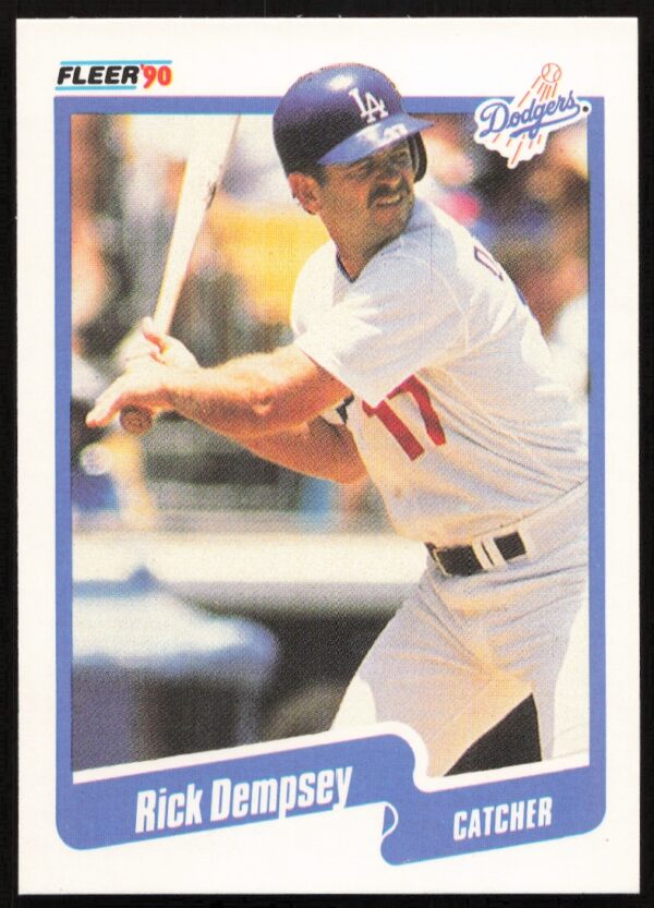 1990 Fleer Rick Dempsey #392 (Front)