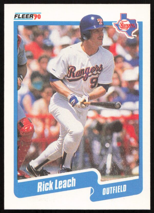 1990 Fleer Rick Leach #305 (Front)