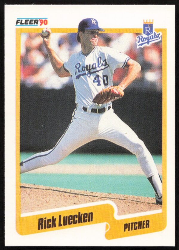 1990 Fleer Rick Luecken #113 (Front)