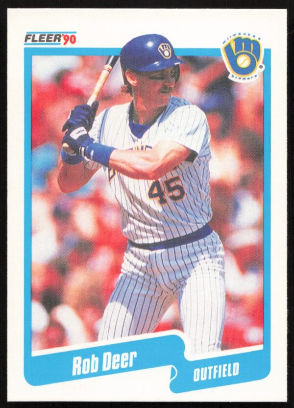 1990 Fleer Rob Deer #320 (Front)