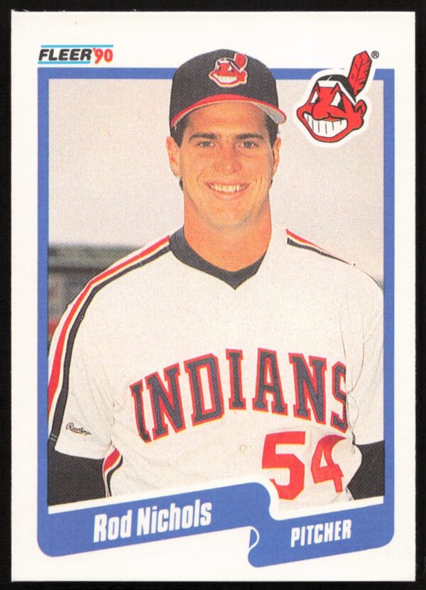 1990 Fleer Rod Nichols #497 (Front)