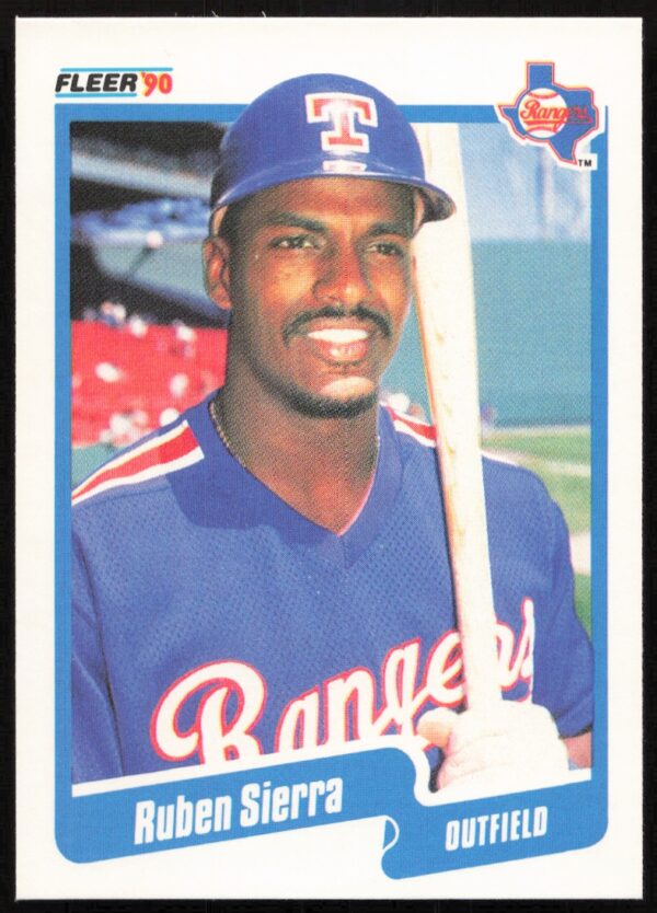 1990 Fleer Ruben Sierra #314 (Front)