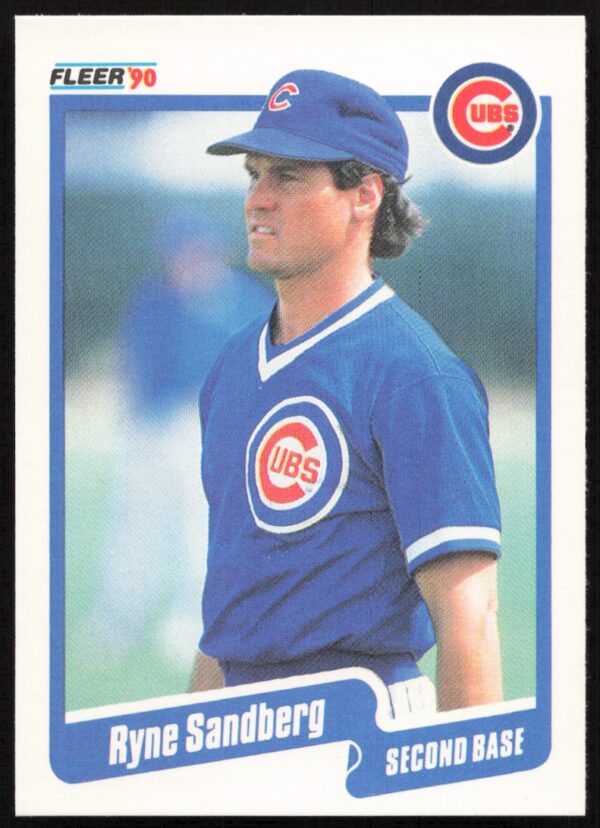 1990 Fleer Ryne Sandberg #40 (Front)