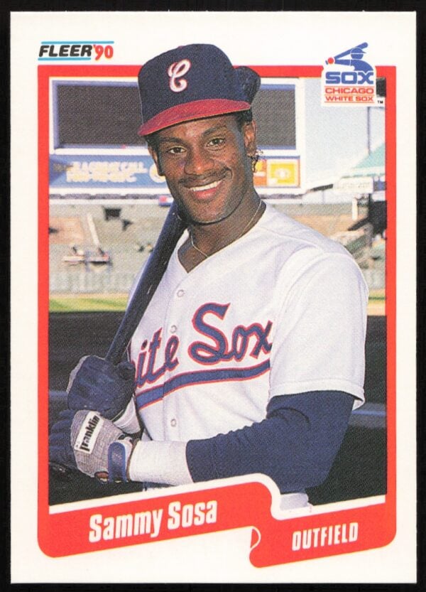 1990 Fleer Sammy Sosa #548 (Front)