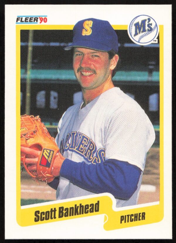 1990 Fleer Scott Bankhead #505 (Front)