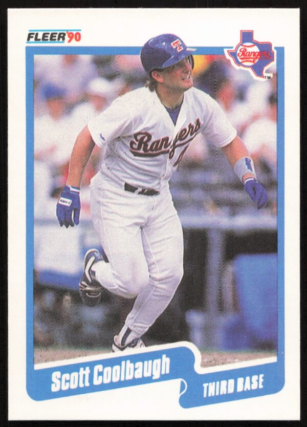 1990 Fleer Scott Coolbaugh #293 (Front)