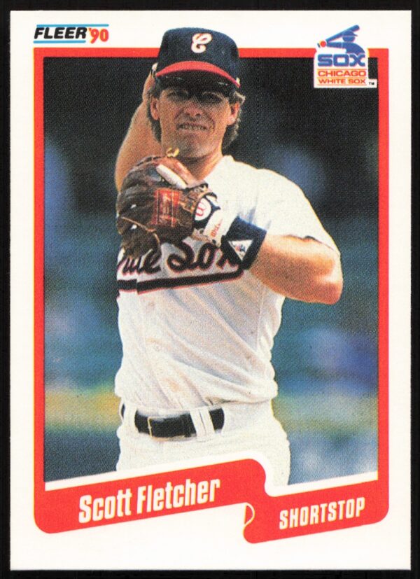 1990 Fleer Scott Fletcher #531 (Front)