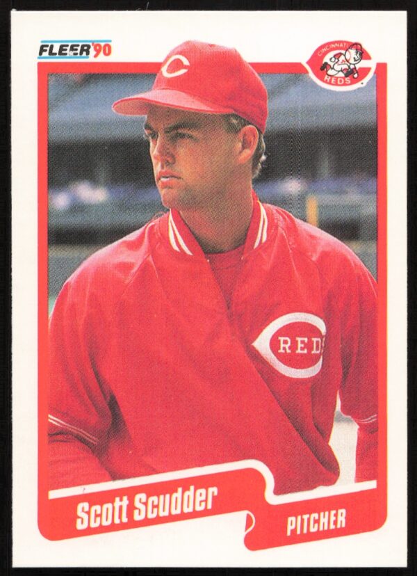 1990 Fleer Scott Scudder #434 (Front)