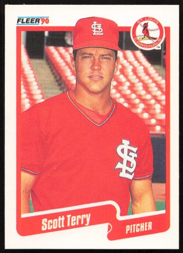 1990 Fleer Scott Terry #261 (Front)