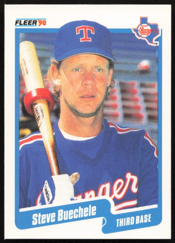 1990 Fleer Steve Buechele #292 (Front)