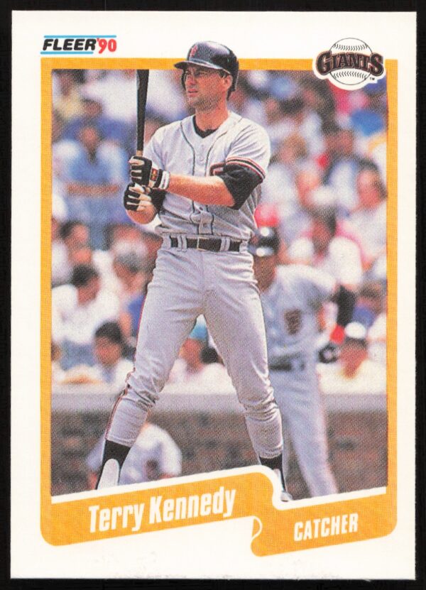 1990 Fleer Terry Kennedy #58 (Front)