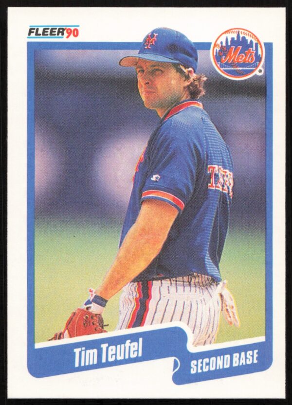 1990 Fleer Tim Teufel #218 (Front)