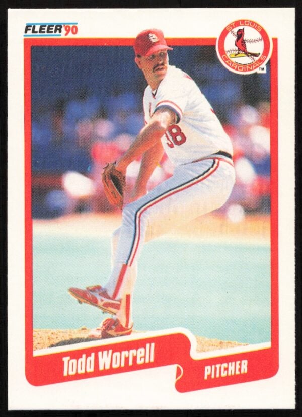 1990 Fleer Todd Worrell #264 (Front)