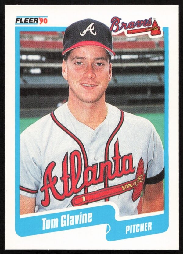 1990 Fleer Tom Glavine #583 (Front)