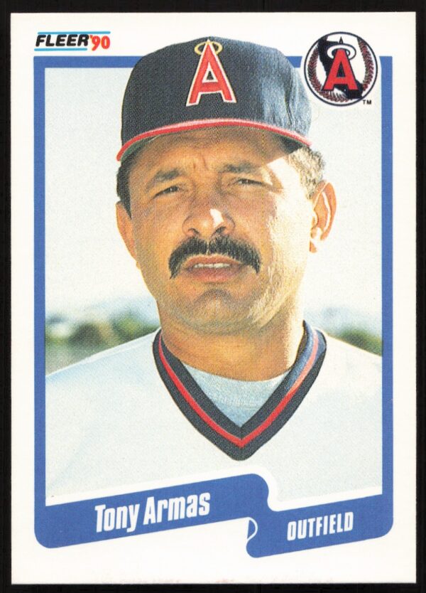 1990 Fleer Tony Armas #126 (Front)