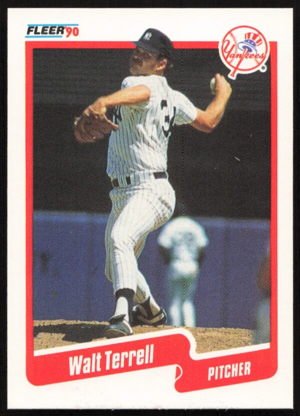 1990 Fleer Walt Terrell #457 (Front)