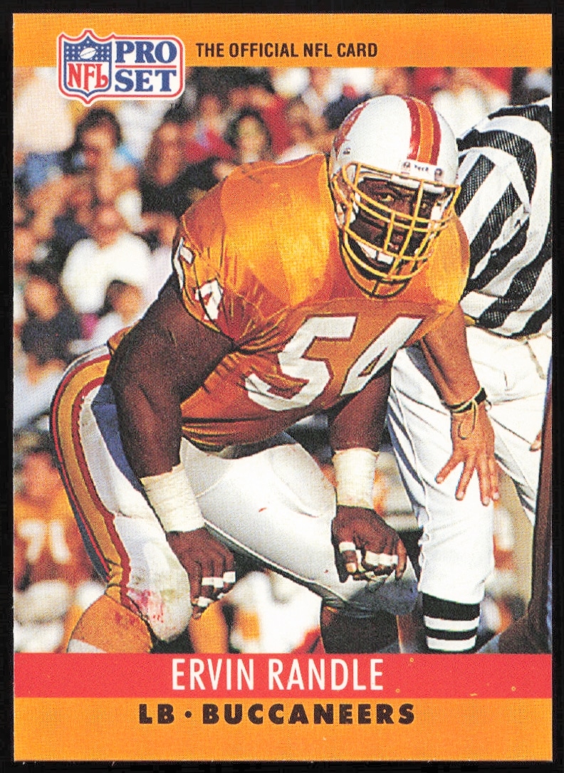 1990 Pro Set Ervin Randle #315 (Front)