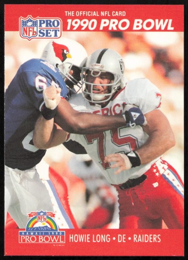 1990 Pro Set Howie Long #351 (Front)